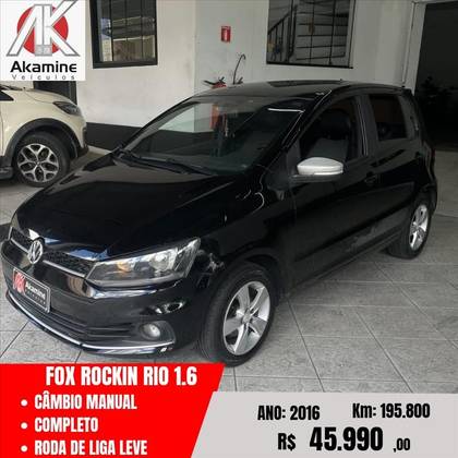 VOLKSWAGEN FOX 1.6 MI ROCK IN RIO 8V FLEX 4P MANUAL VOLKSWAGEN FOX 1.6 MI ROCK IN RIO 8V FLEX 4P MANUAL